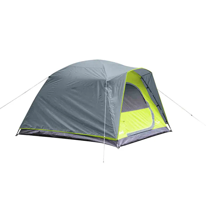 Casa De Campaña Coleman Amazonia 4 Personas Gris Con Verde