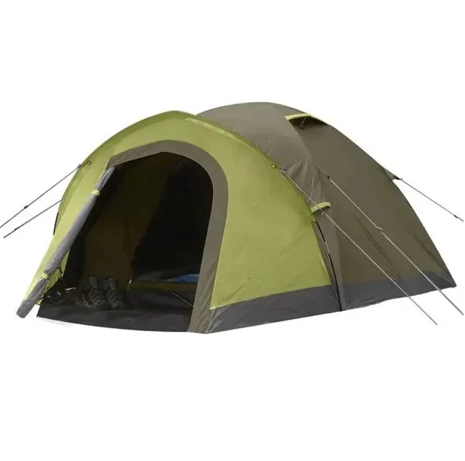 Casa De Campaña Coleman Darwin 2.0 2 Personas+ Café Con Verde