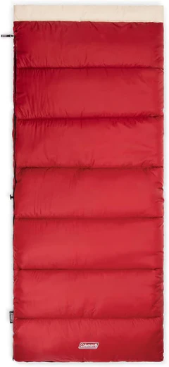 Sleeping Bag Coleman Flatlands 30F Rojo